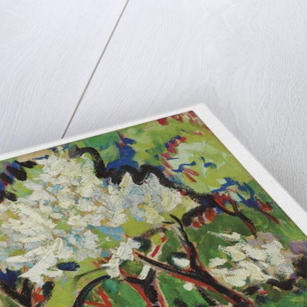 Flowering Trees IV, 1909 by Ernst Ludwig Kirchner