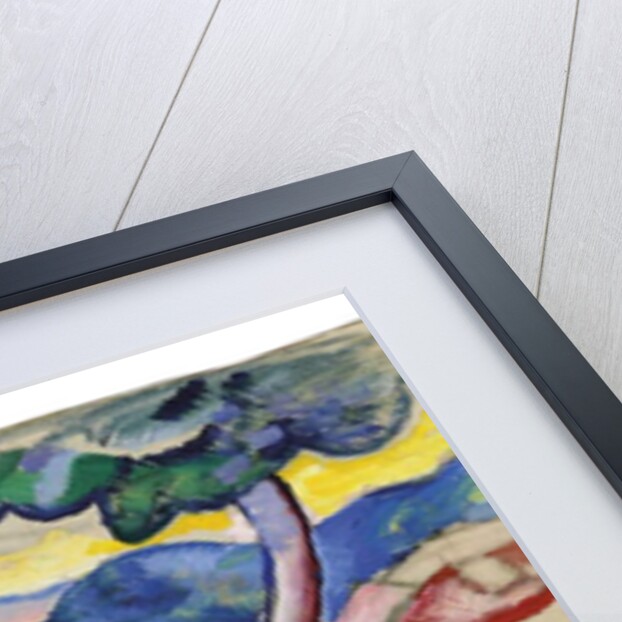 Sleeping Riders, 1910 by August Macke