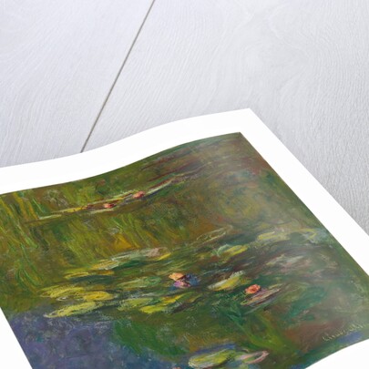 The Water Lily Pond, 1919 by Claude Monet