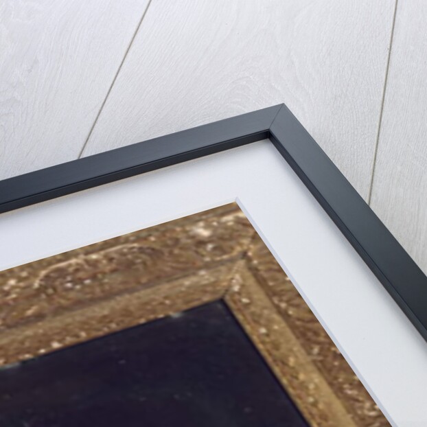 Portrait of a gentleman, bust-length, in a blue coat and yellow waistcoat by Joshua Reynolds