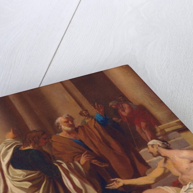 Saint Peter Healing the Lame by Claude-Guy Halle