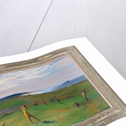 The Golf Course, North Berwick by John Lavery