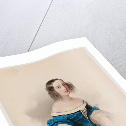 Portrait of Grand Duchess Maria Nikolaievna, 1838 by Vladimir Ivanovich Hau