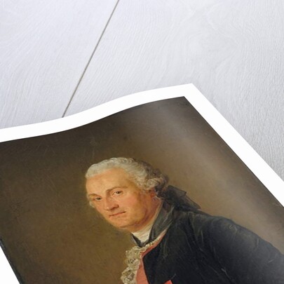 The Comte d'Artois in uniform, 1765 by Jean-Baptiste Perronneau