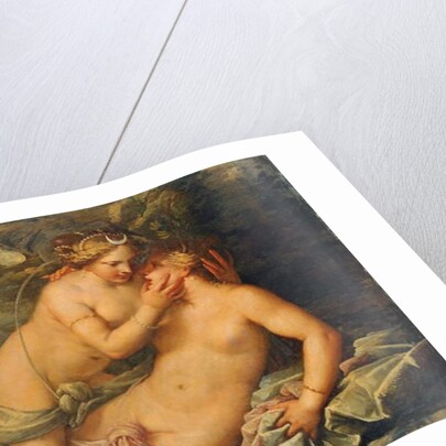 Jupiter in the guise of Diana and the nymph Callisto by Pietro Liberi