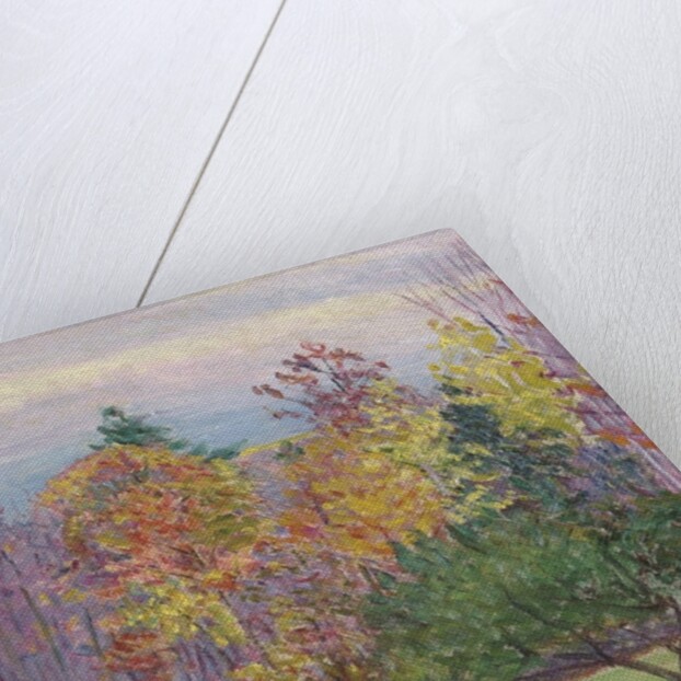 Landscape at Hancock, New Hampshire, October 1923 by Lilla Cabot Perry