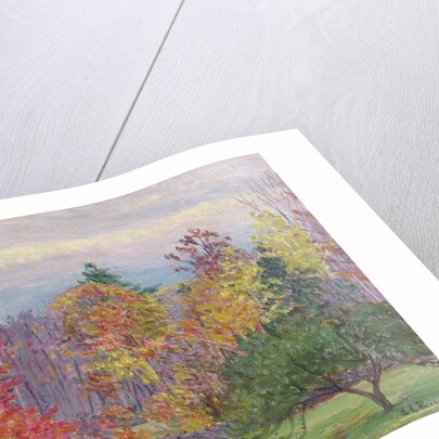 Landscape at Hancock, New Hampshire, October 1923 by Lilla Cabot Perry