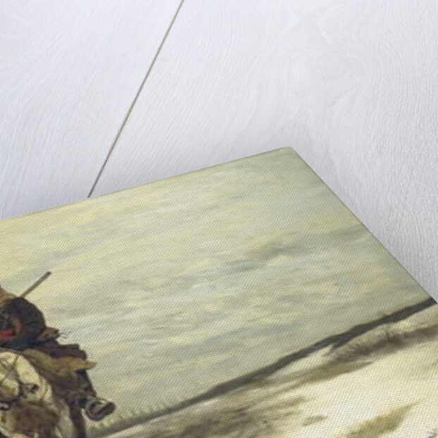 The lone hunter, 1881 by Jozef Brandt