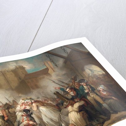 The Storming of the Bastille by Henry Singleton