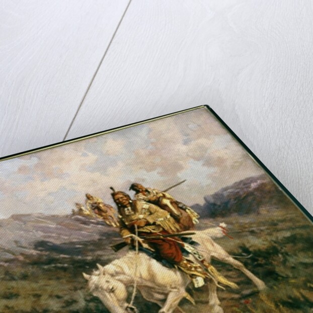 Visit to Another Tribe, 1909 by Edgar Samuel Paxson