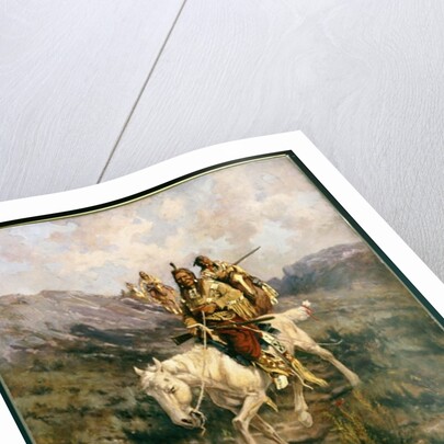 Visit to Another Tribe, 1909 by Edgar Samuel Paxson