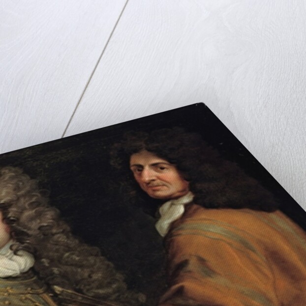 Double portrait of the artist with Brigadier-General Robert Killigrew by Antonio Verrio