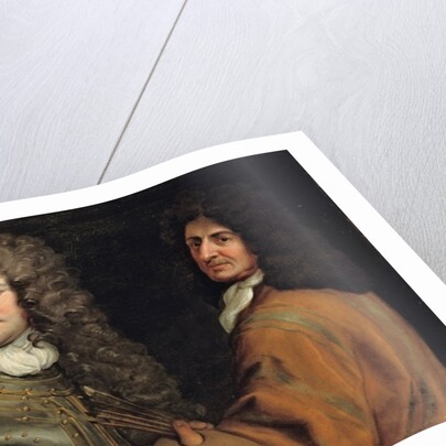 Double portrait of the artist with Brigadier-General Robert Killigrew by Antonio Verrio