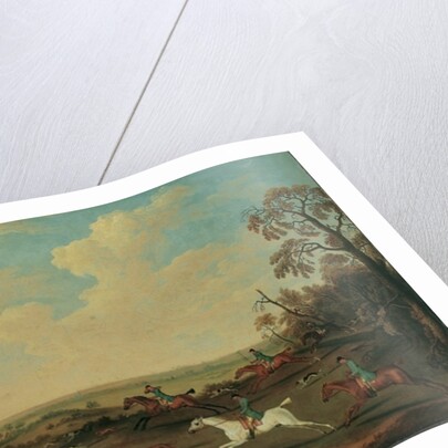A Hunt in Full Cry at Quorley, Hampshire, c.1770 by James Seymour