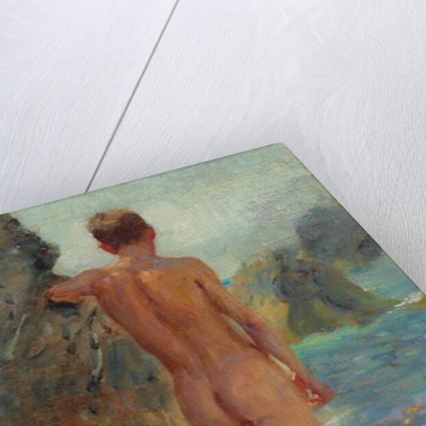 The bather, 1912 by Henry Scott Tuke