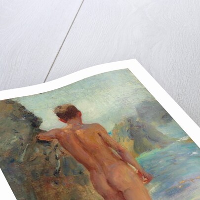 The bather, 1912 by Henry Scott Tuke