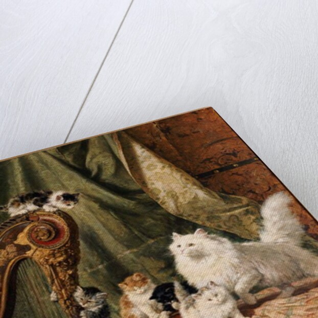 A Musical Interlude, 1897 by Henriette Ronner-Knip