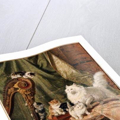 A Musical Interlude, 1897 by Henriette Ronner-Knip