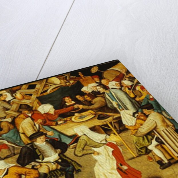 The Indoor Wedding Dance by Pieter the Younger Brueghel