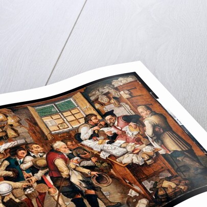 Peasants Paying Tithes by Pieter the Younger Brueghel