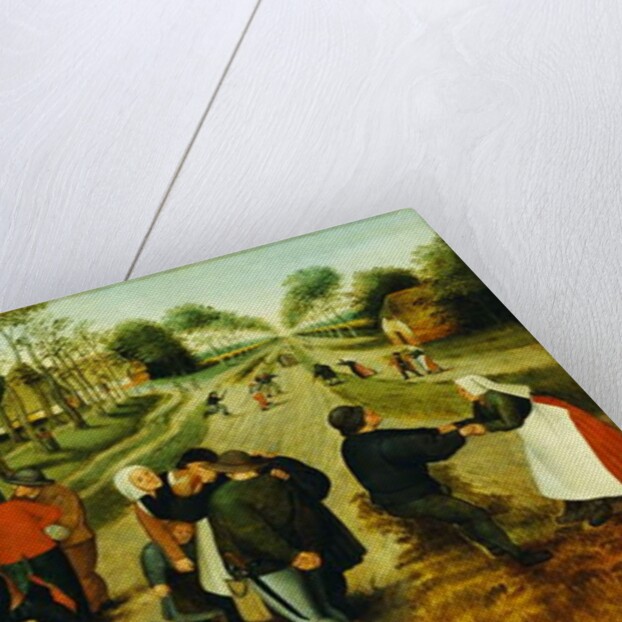 Peasants at a Roadside Inn, 17th century by P. the Younger Brueghel