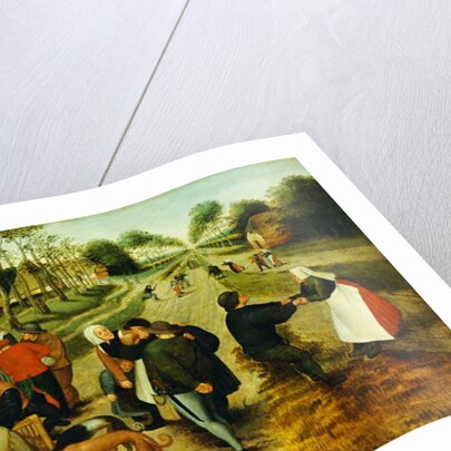 Peasants at a Roadside Inn, 17th century by P. the Younger Brueghel