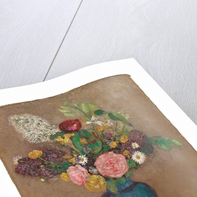 Vase of flowers by Odilon Redon