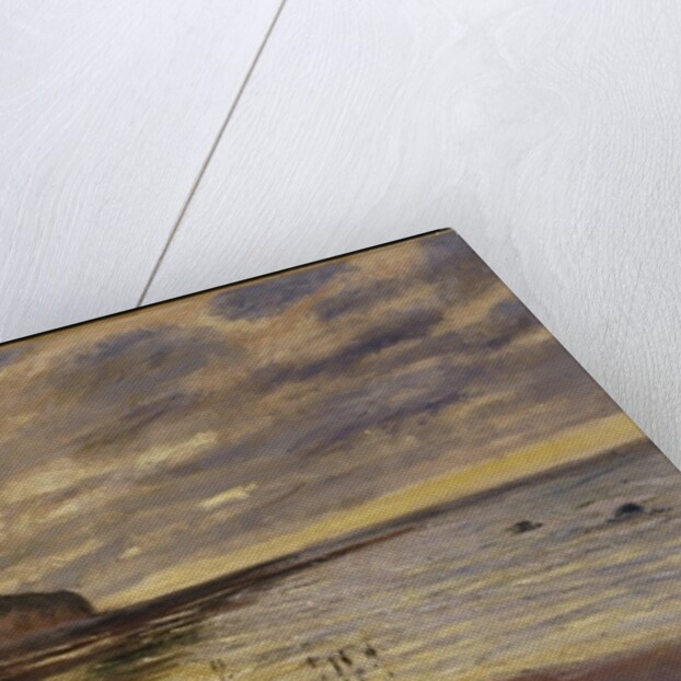 Pointe De Lailly, Maree Basse, 1882 by Claude Monet