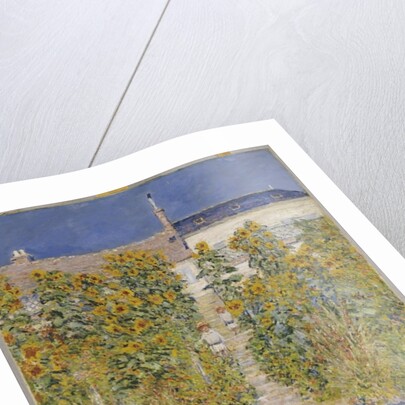 The Artist's Garden at Vetheuil, 1880 by Claude Monet