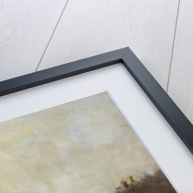 Mother and Child on a Path by the Sea by Bernardus Johannes Blommers or Bloomers