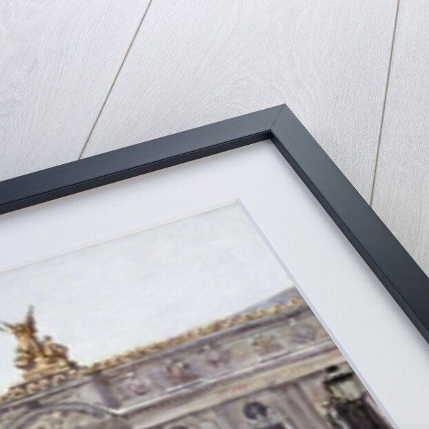 Outside the Opera, Paris, 1879 by Jean Beraud