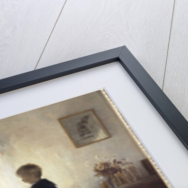 A Mother and Child in an Interior, 1898 by Peter Vilhelm Ilsted