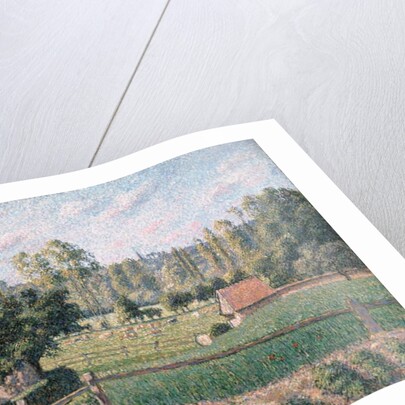 Prairie at Eragny, 1889 by Camille Pissarro