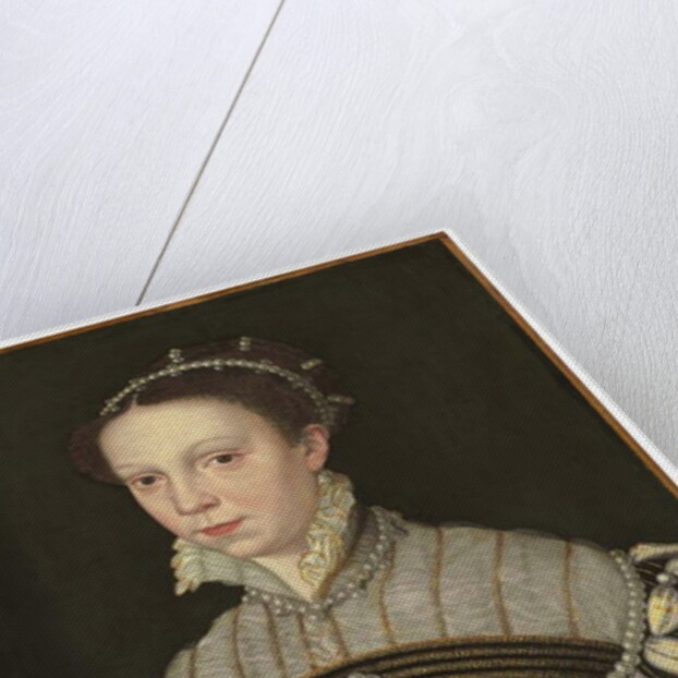 Elisabeth of Valois, Queen of Spain by Francois Clouet