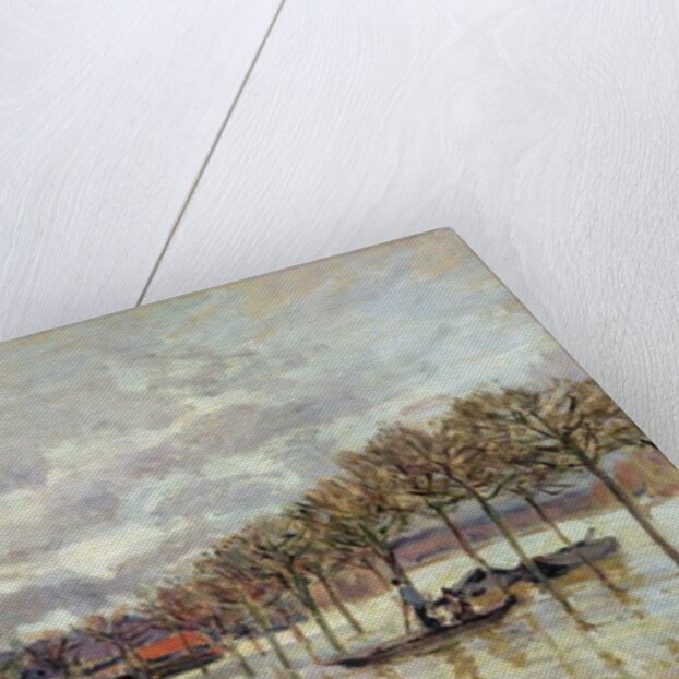 Flooding on the Road to Saint Germain, 1876 by Alfred Sisley