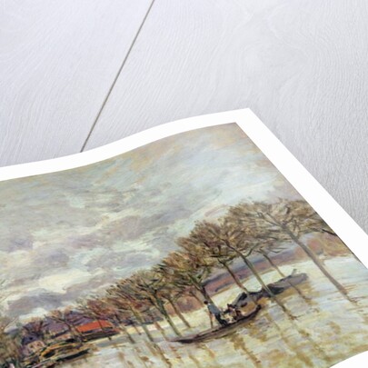 Flooding on the Road to Saint Germain, 1876 by Alfred Sisley