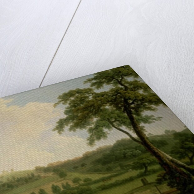 View of Oakage Hall, Colwich by Nicholas Thomas Dall