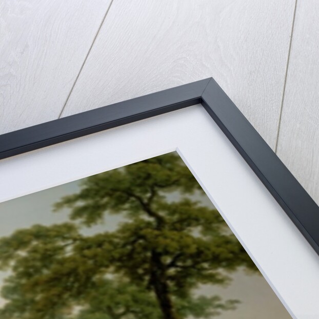 View of Oakage Hall, Colwich by Nicholas Thomas Dall