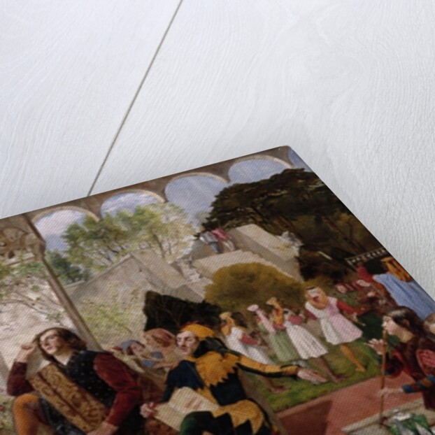 Twelfth Night, Act II, Scene IV by Walter Howell Deverell