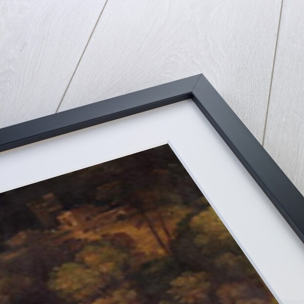 A woman fleeing on a wooded path, c.1520s by Dosso Dossi