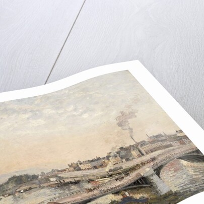 Boieldieu and Corneille bridges, 1898 by Camille Pissarro