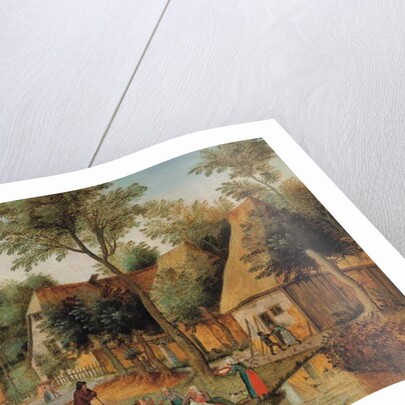 Mealtime in the country by Pieter the Younger Brueghel