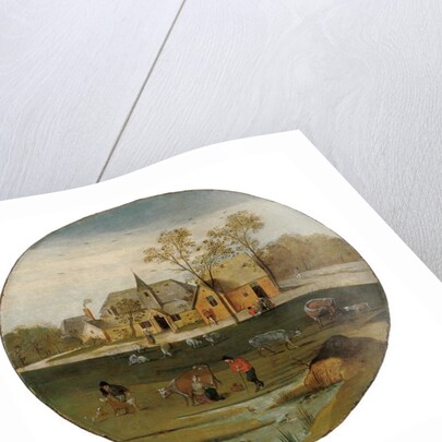 The Month of April, c.1606 by Abel Grimmer