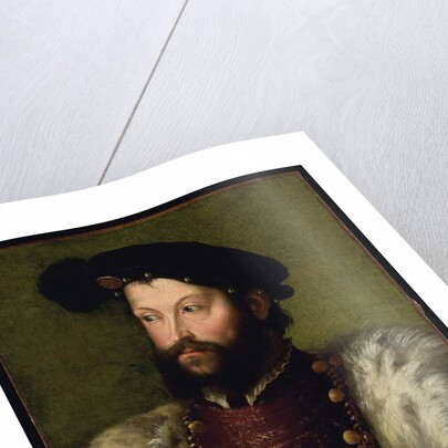 Portrait of a man, presumably Ercole II d'Este by Nicolo dell' Abate