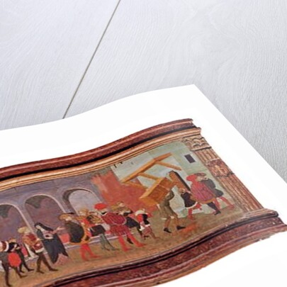 The Story of Lionora de' Bardi and Ippolito Buondelmonte, panel from a cassone by Giovanni di Ser Giovanni Scheggia