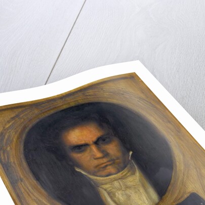 Portrait of Ludwig van Beethoven by Franz von Stuck