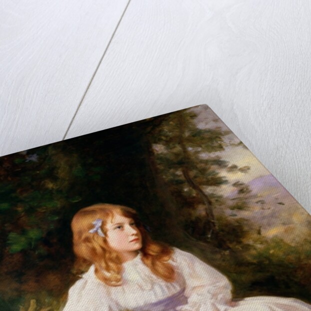 Heather, portrait of a girl by William Robert Symonds