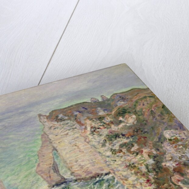 L'Aiguille and the Porte d'Aval, Etretat, 1886 by Claude Monet