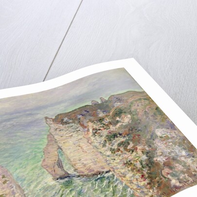 L'Aiguille and the Porte d'Aval, Etretat, 1886 by Claude Monet
