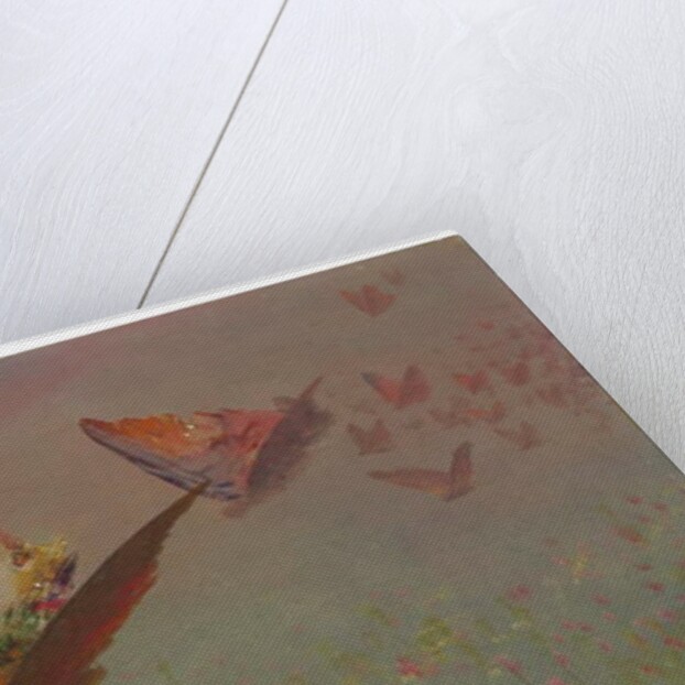 Butterflies with Riders by Albert Bierstadt